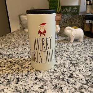 Rae Dunn MERRY CHRISTMAS Slim Can Cooler